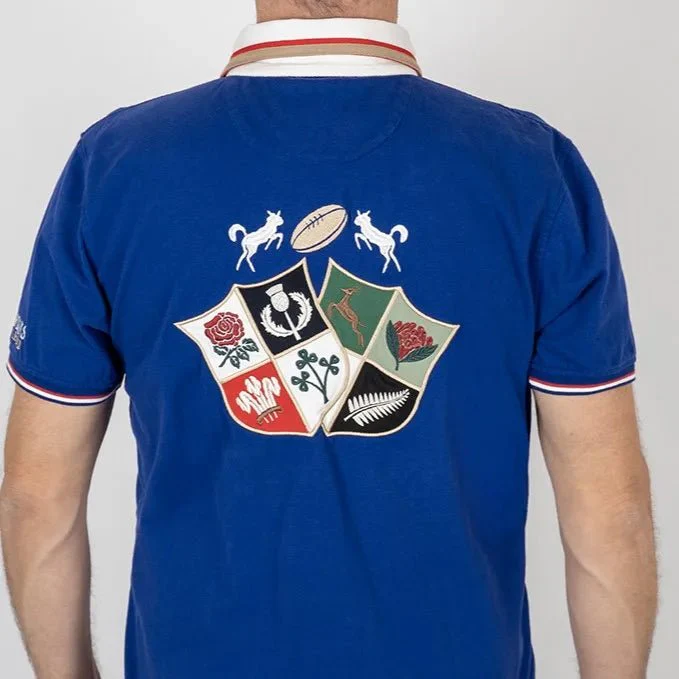 Polo bleu roi Barbarians - Image 5
