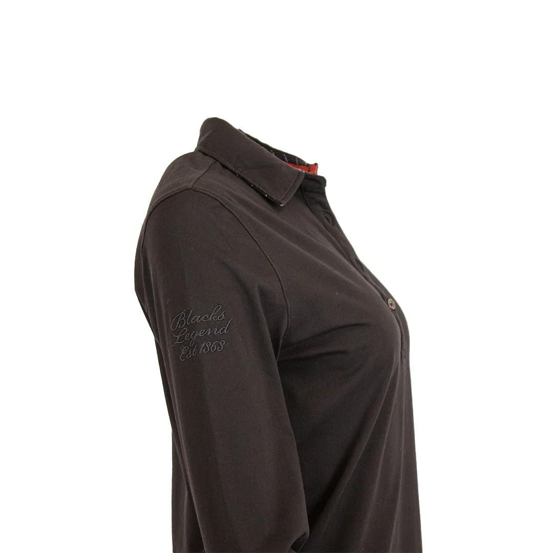 Polo femme ml noir - Image 5