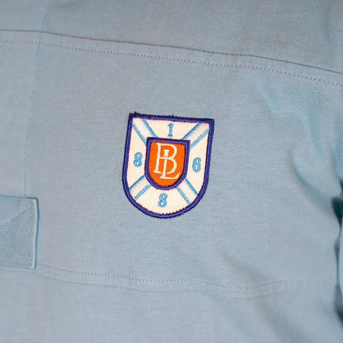 Polo ml bleu turquoise n°9 - Image 3