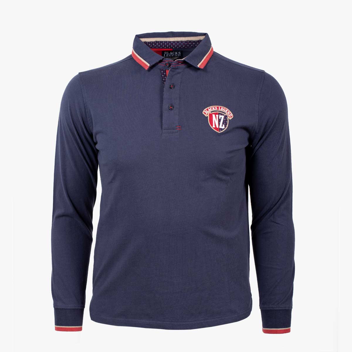 Polo ml bleu marine NZ