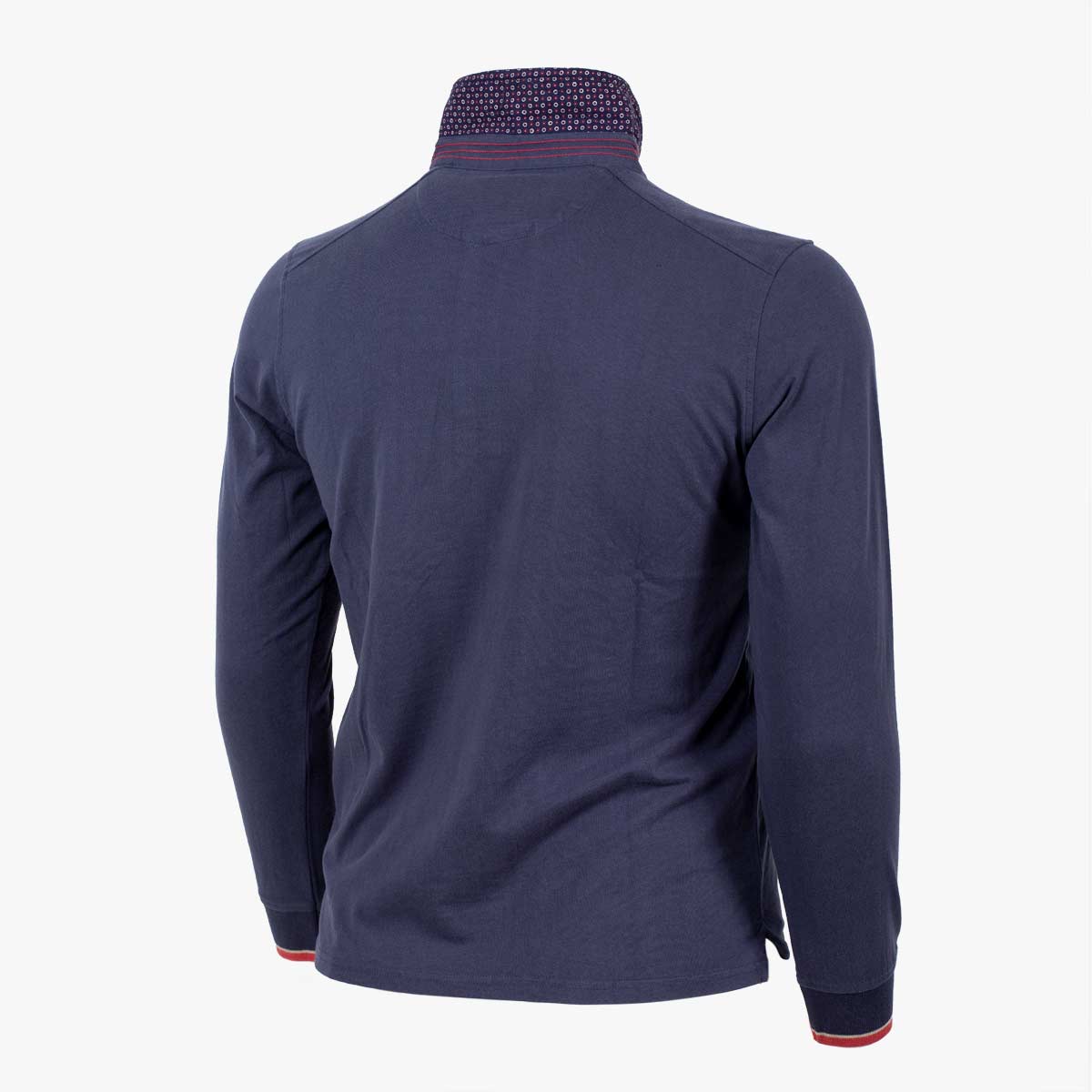 Polo ml bleu marine NZ - Image 2
