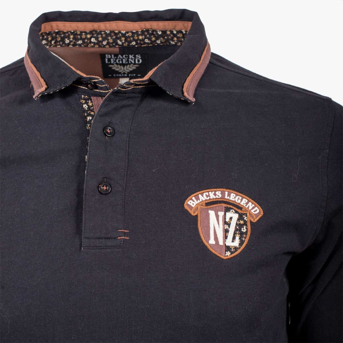 Polo ml noir NZ - Image 3