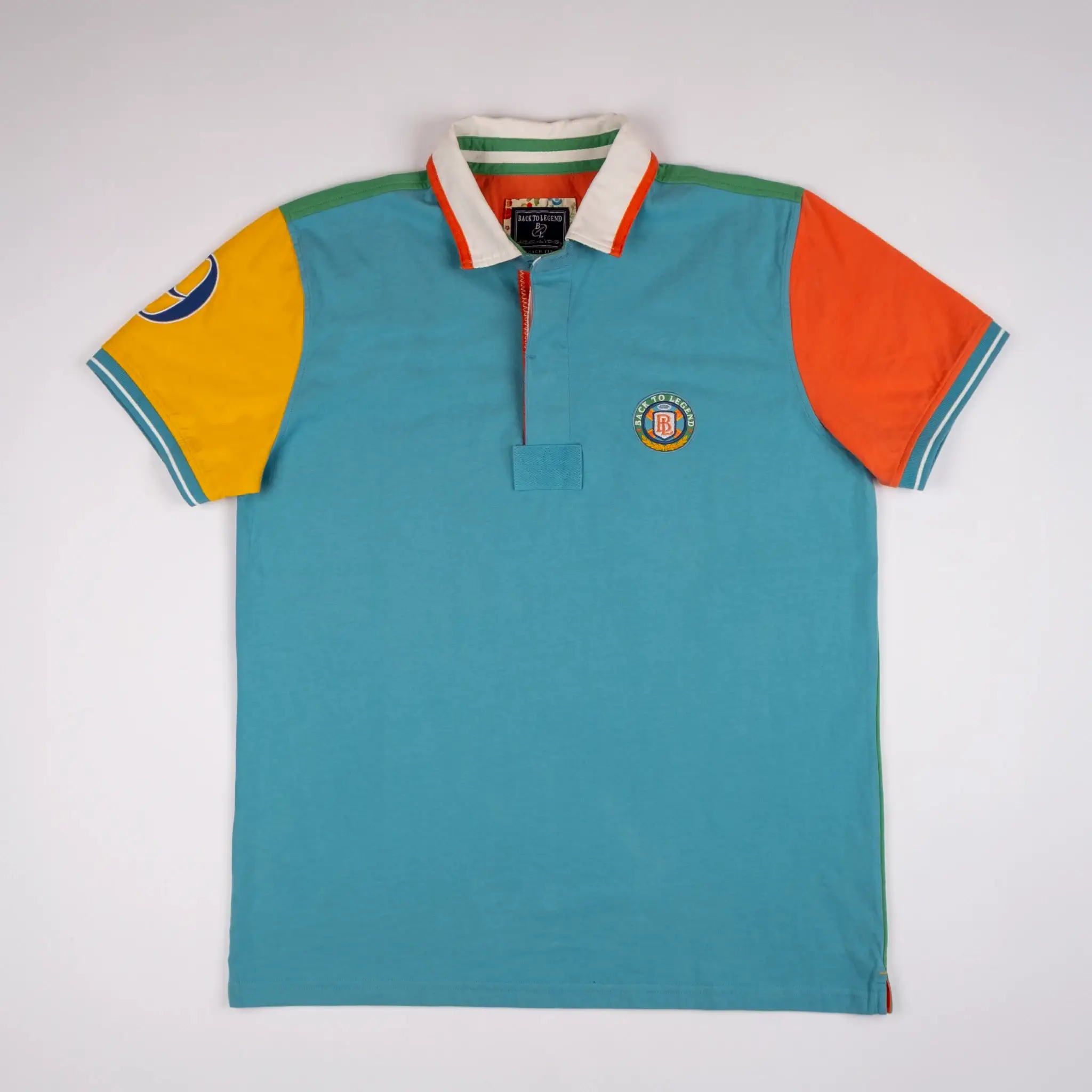 Polo multicolore n°9 toucher peau de pêche - Image 7