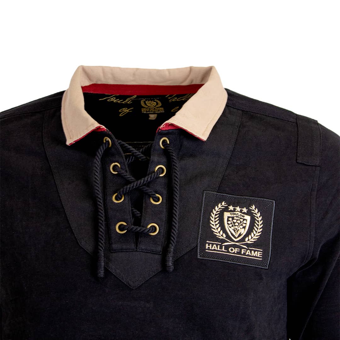 Polo noir manches longues RCT Hall Of Fame - Image 3