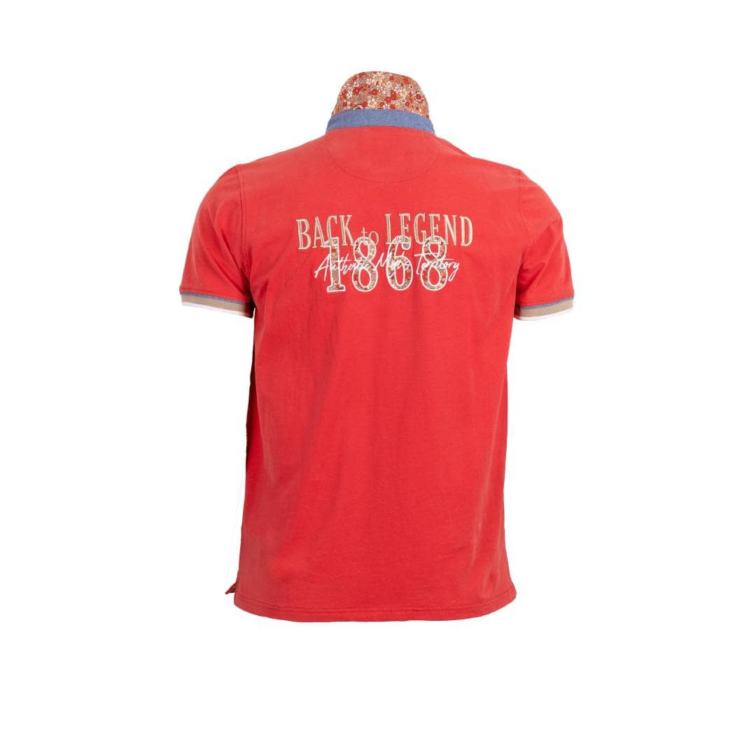 Polo rouge BACK to LEGEND - Image 2