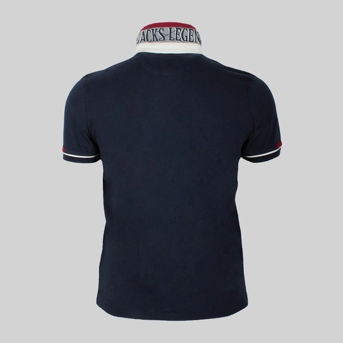 Polo bleu marine rugby - Image 2