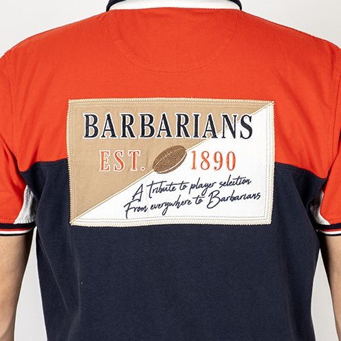 Polo tricolore multi-pays Barbarians - Image 3