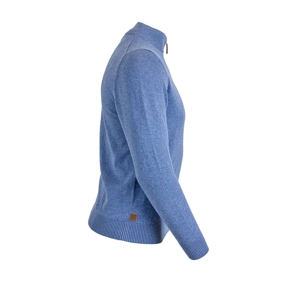 Pull camionneur bleu clair cachemire - Image 2