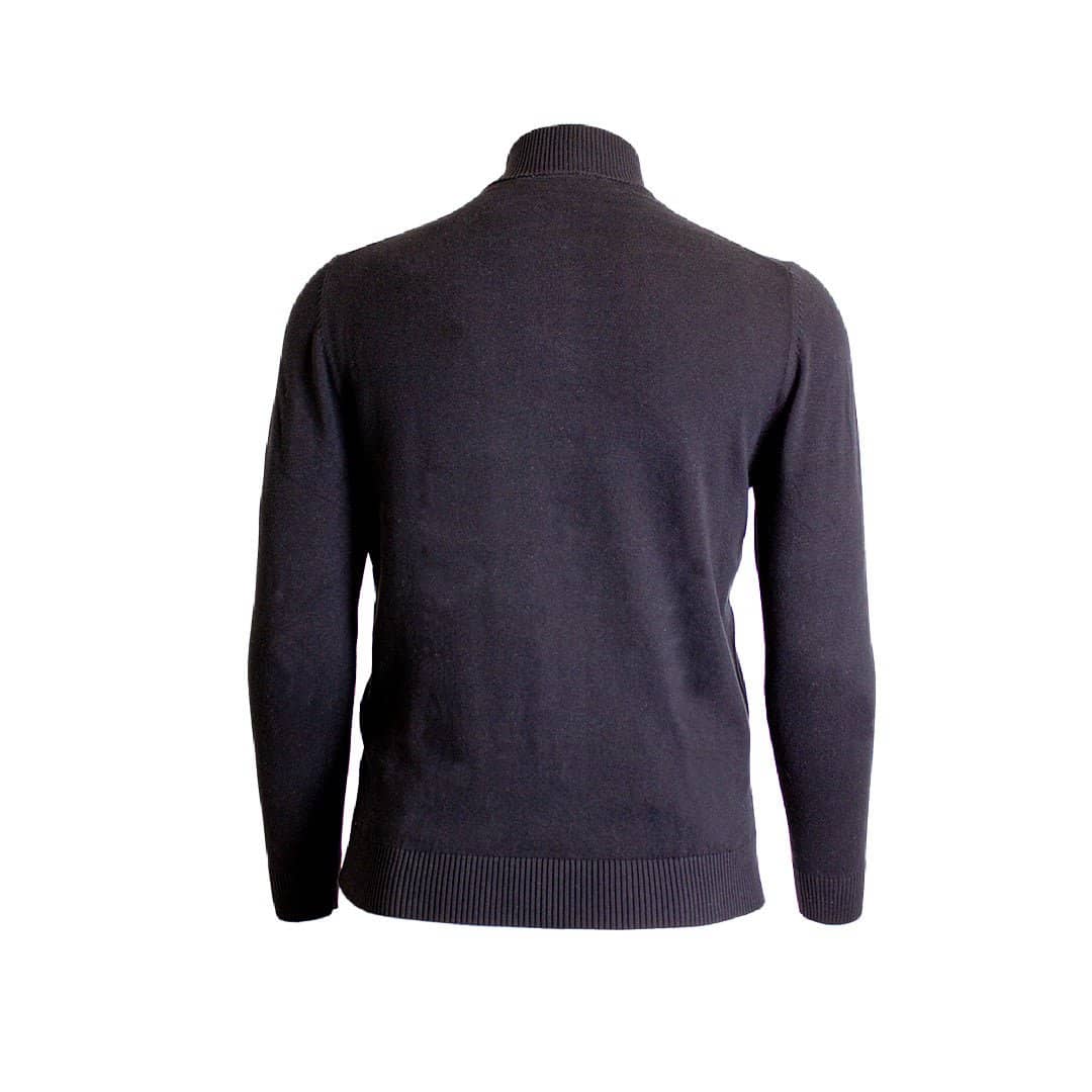 Pull camionneur noir cachemire - Image 2