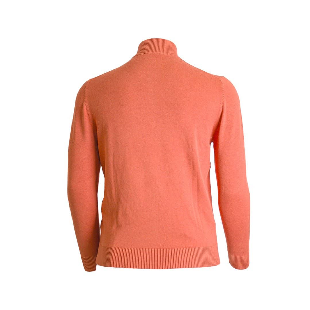 Pull camionneur orange cachemire - Image 2