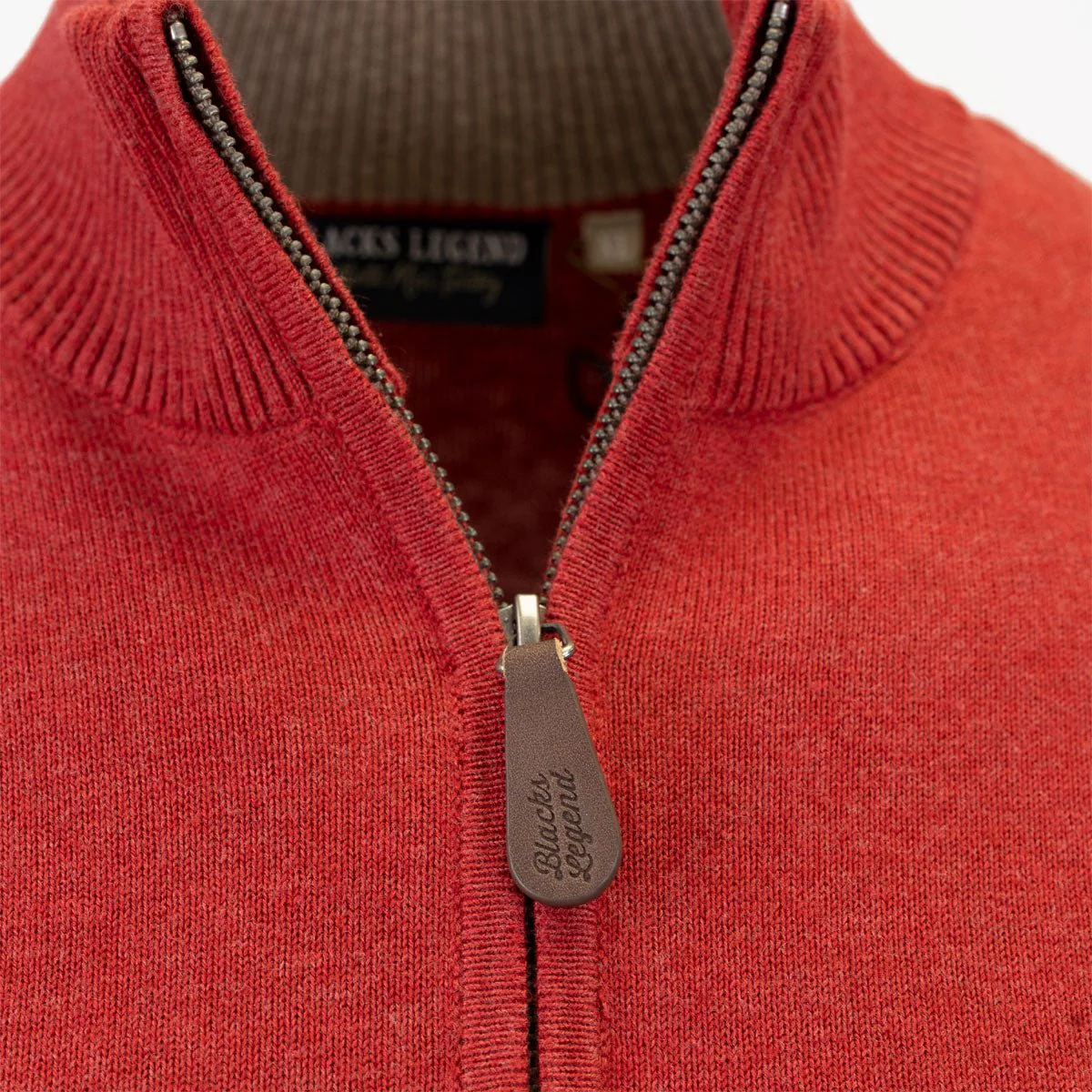 Pull camionneur rouge cachemire - Image 3