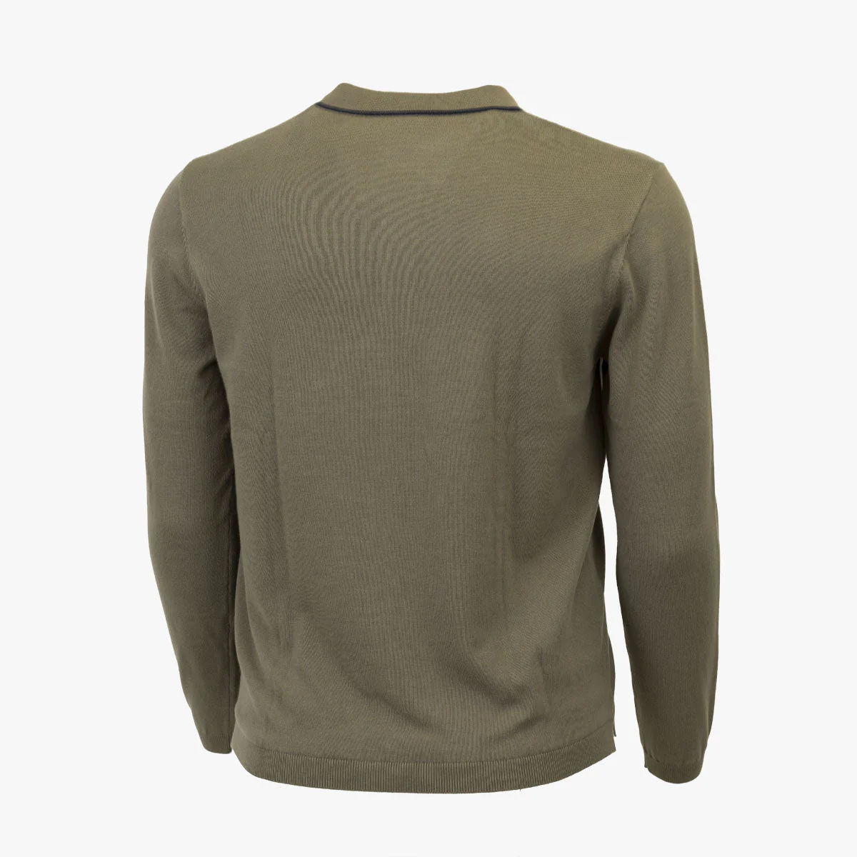 Pull vert col polo - Image 2