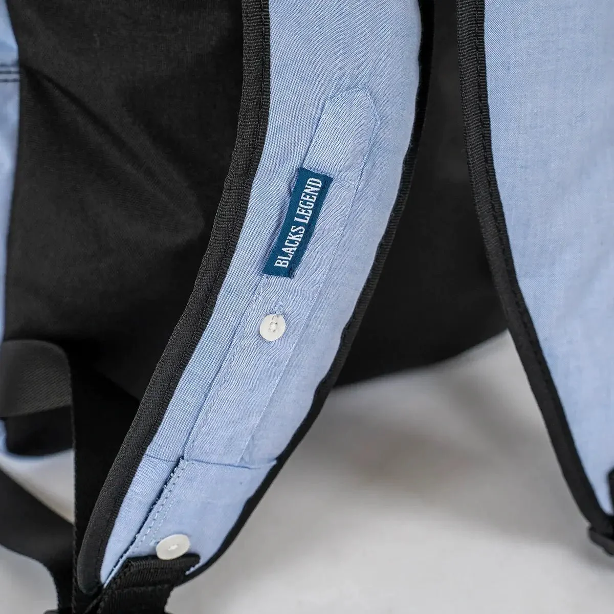 Sac à dos upcyclé bleu ciel - Image 3