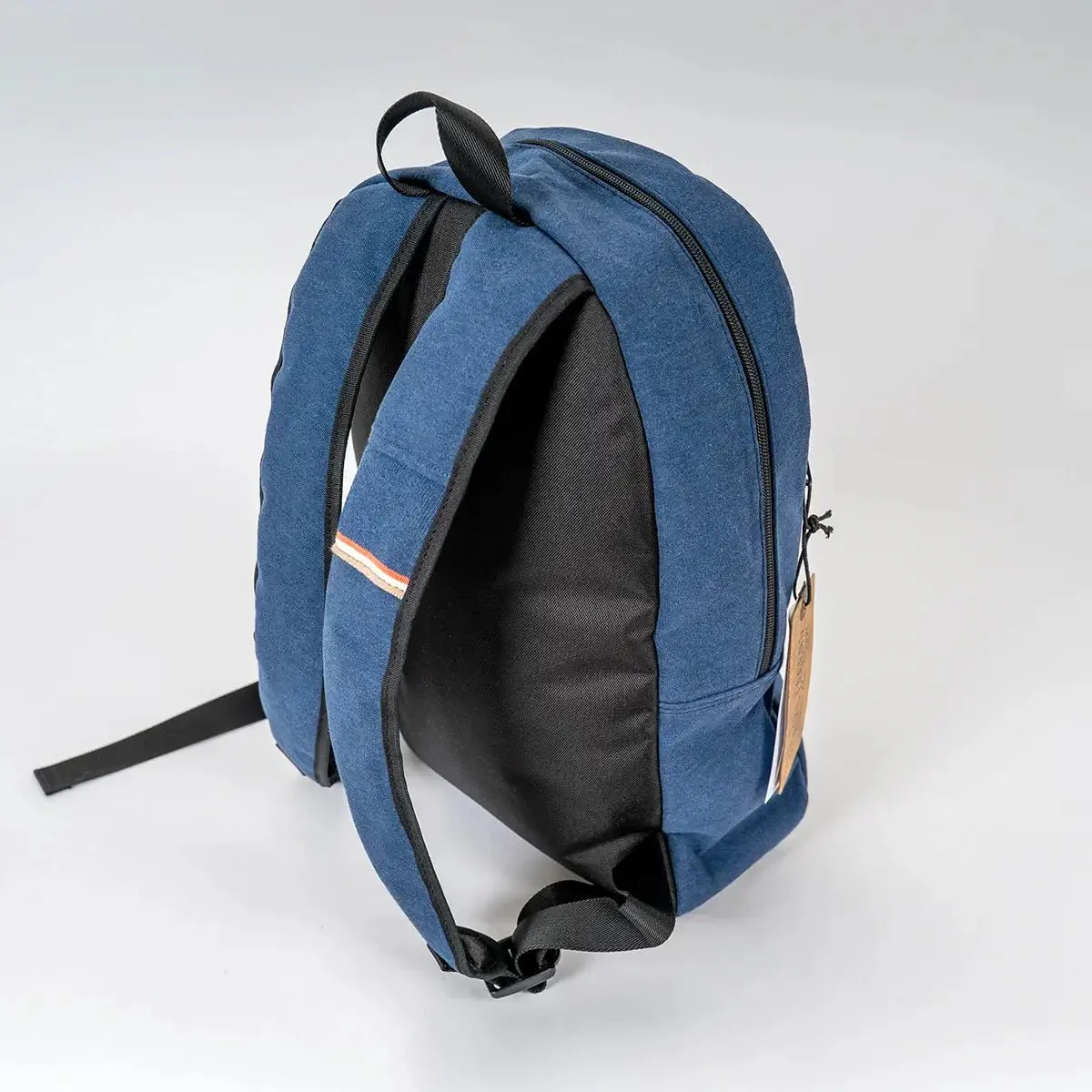 Sac à dos upcyclé bleu marine - Image 2