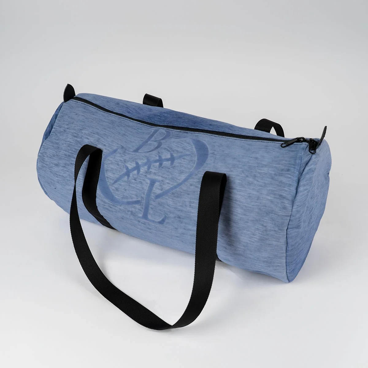 Sac bowling upcyclé bleu