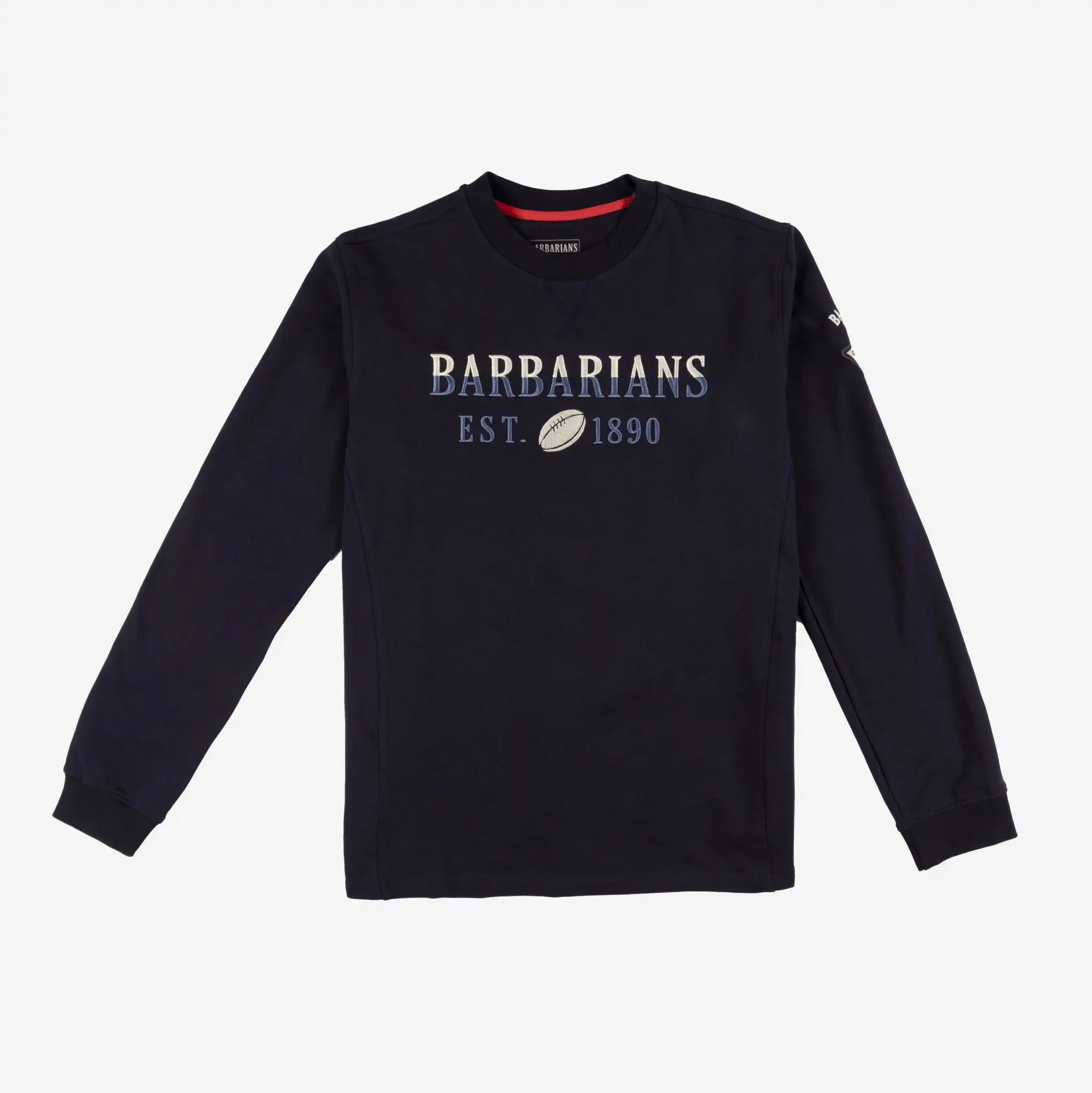 Sweat Barbarians bleu marine col rond - Image 3