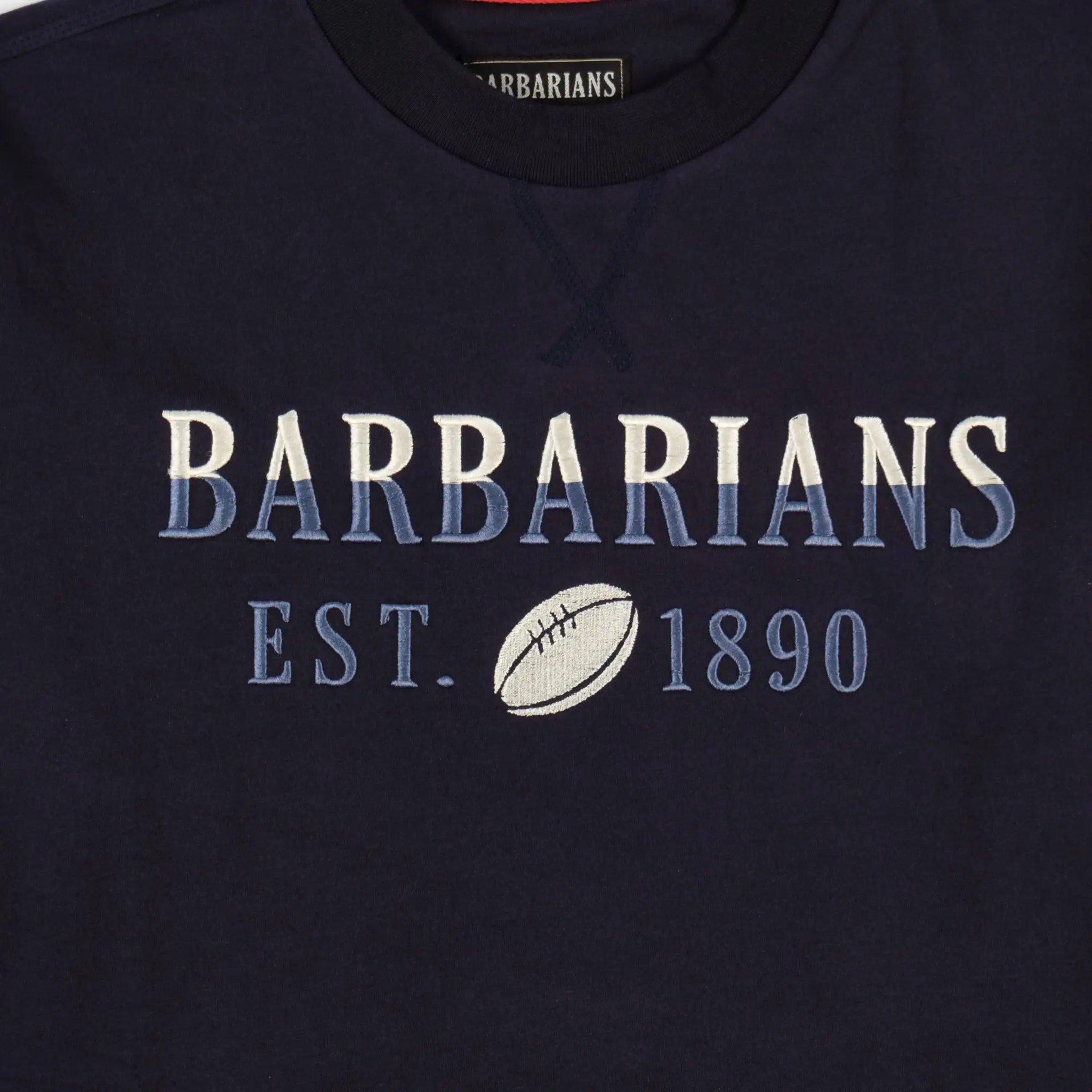 Sweat Barbarians bleu marine col rond - Image 6