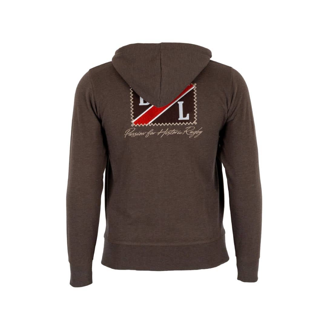 Sweat à capuche zippé marron glacé - Image 4