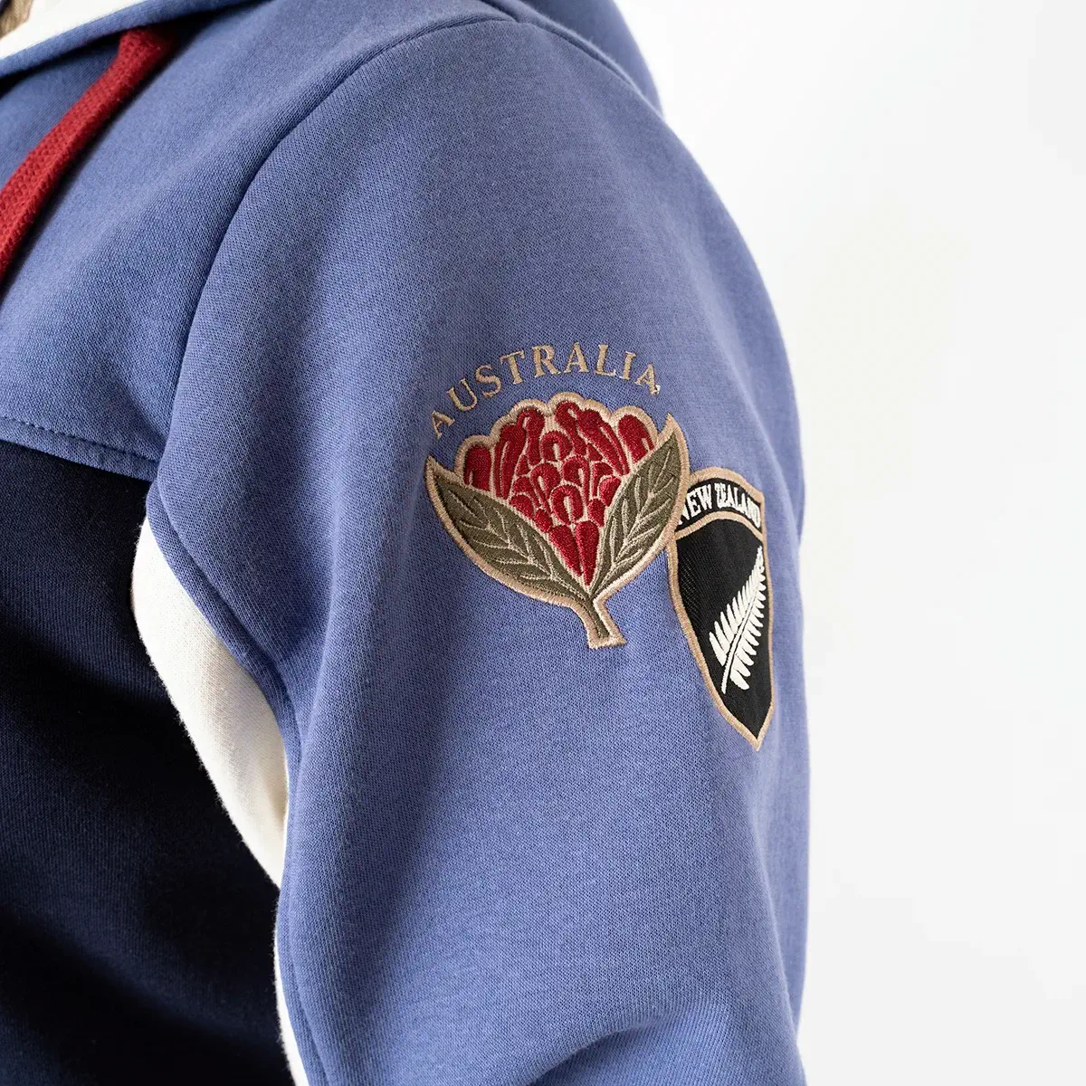 Sweat full zip à capuche Barbarians multi-nations - Image 6