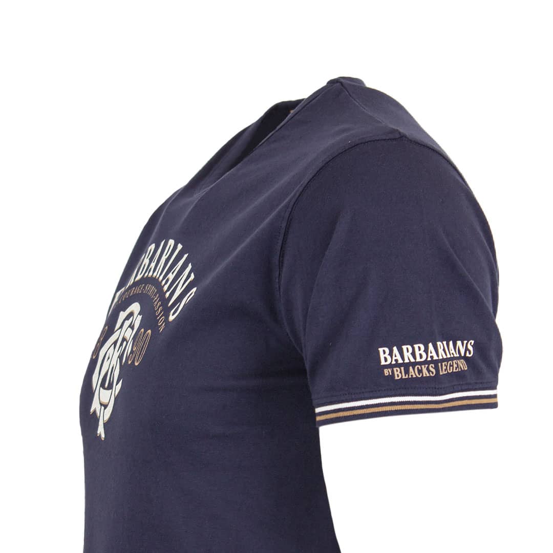 T-shirt bleu marine Barbarians BFC - Image 4