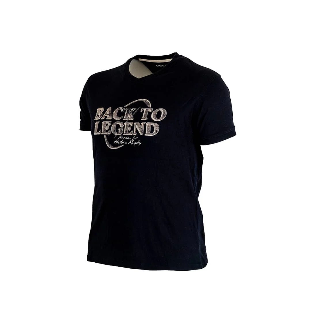 T-shirt noir BACK to LEGEND - Image 3