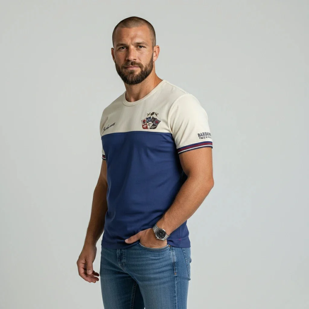 T-shirt tricolore Barbarians - Image 3