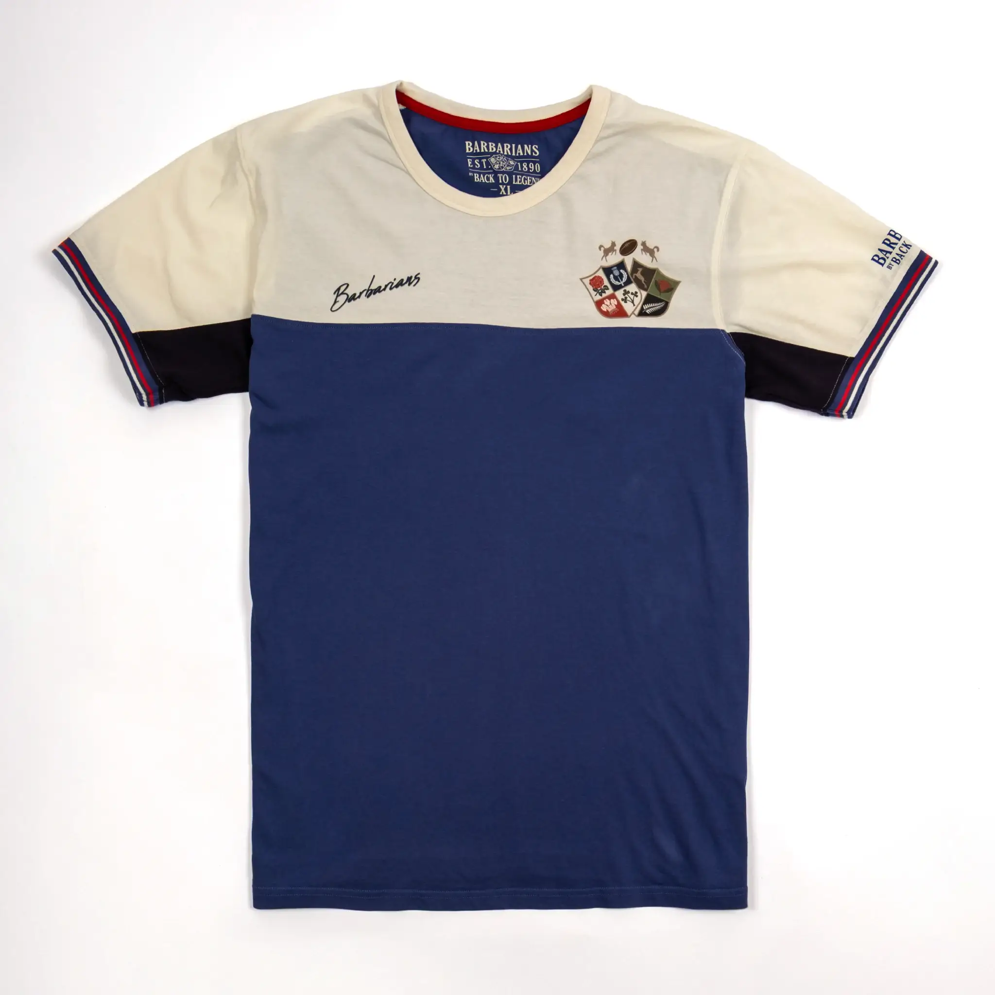 T-shirt tricolore Barbarians - Image 4