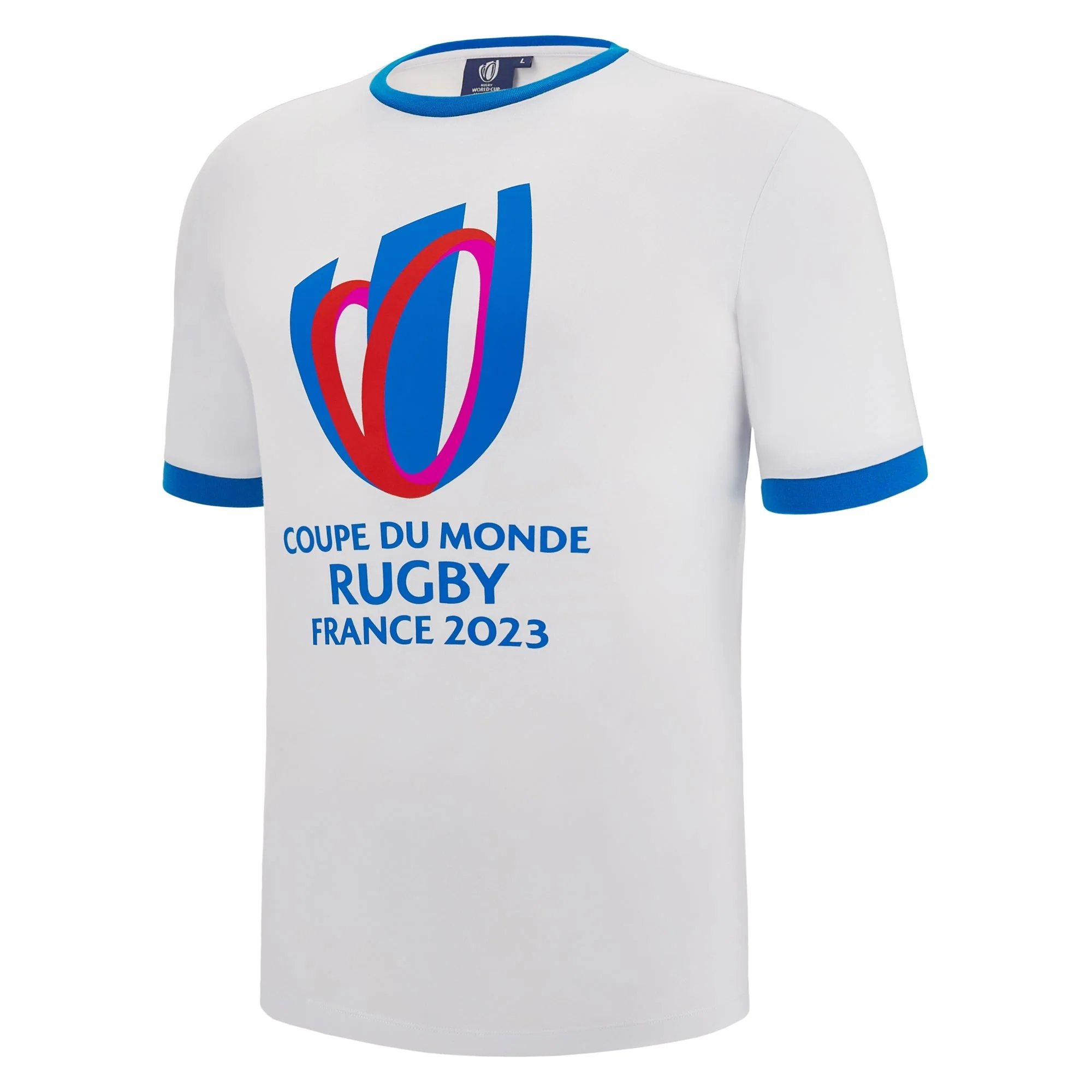 T-shirt blanc Macron RWC France 2023 - Image 3