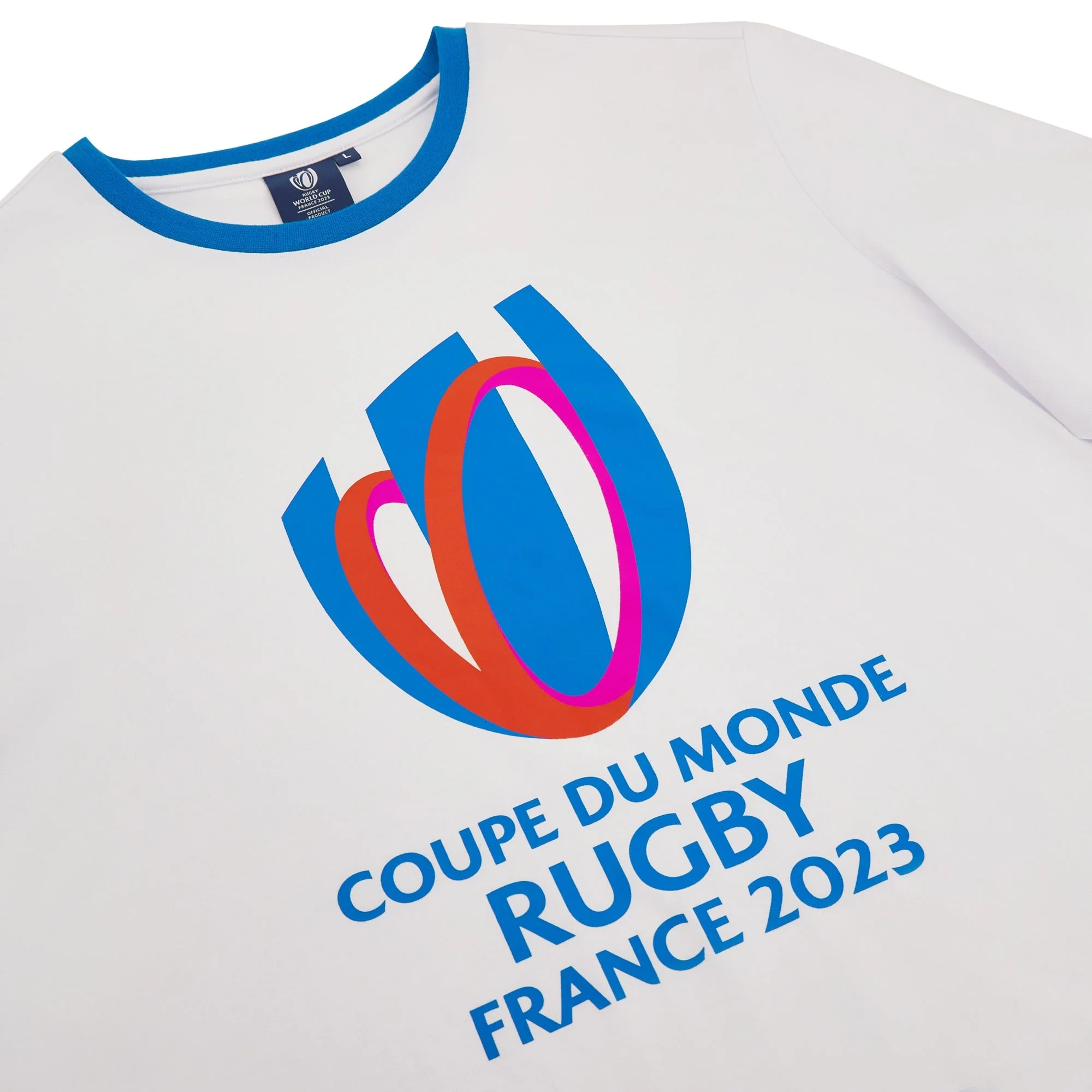 T-shirt blanc Macron RWC France 2023 - Image 5