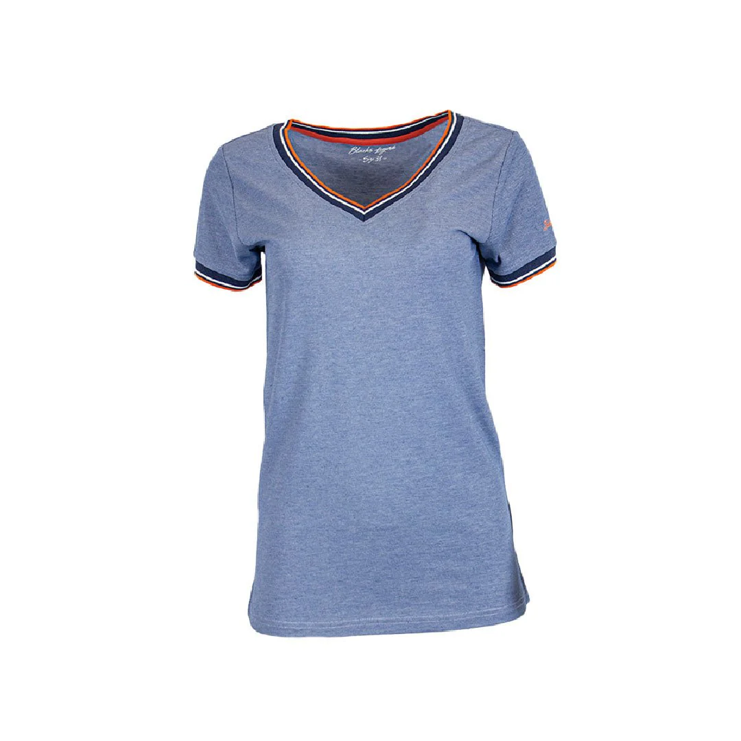 T-shirt femme bleu - Image 3