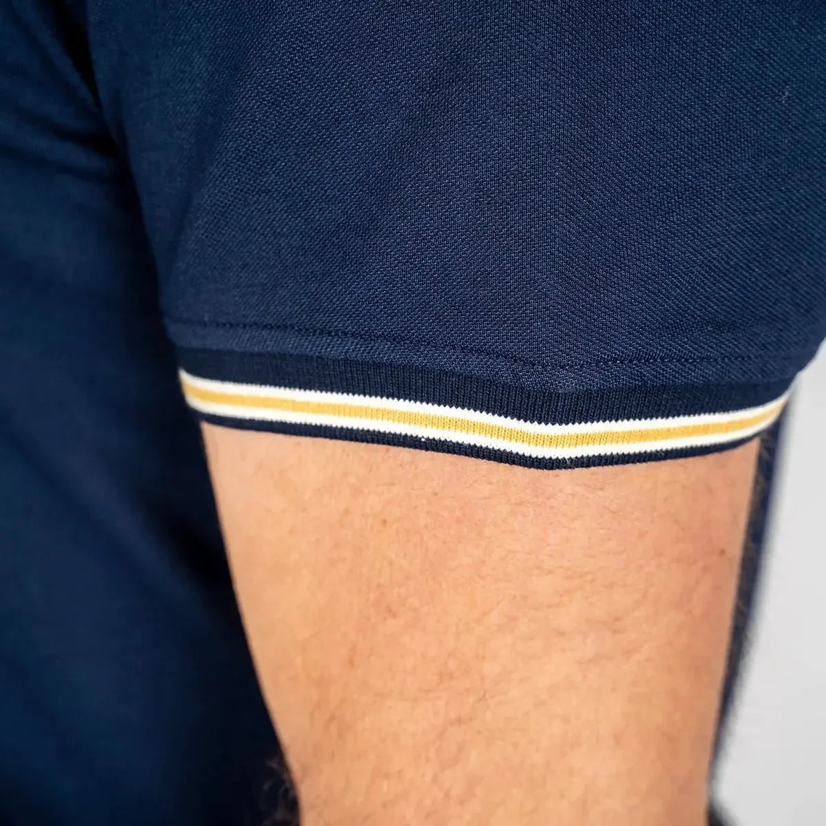 T-shirt BL bleu marine col V - Image 4
