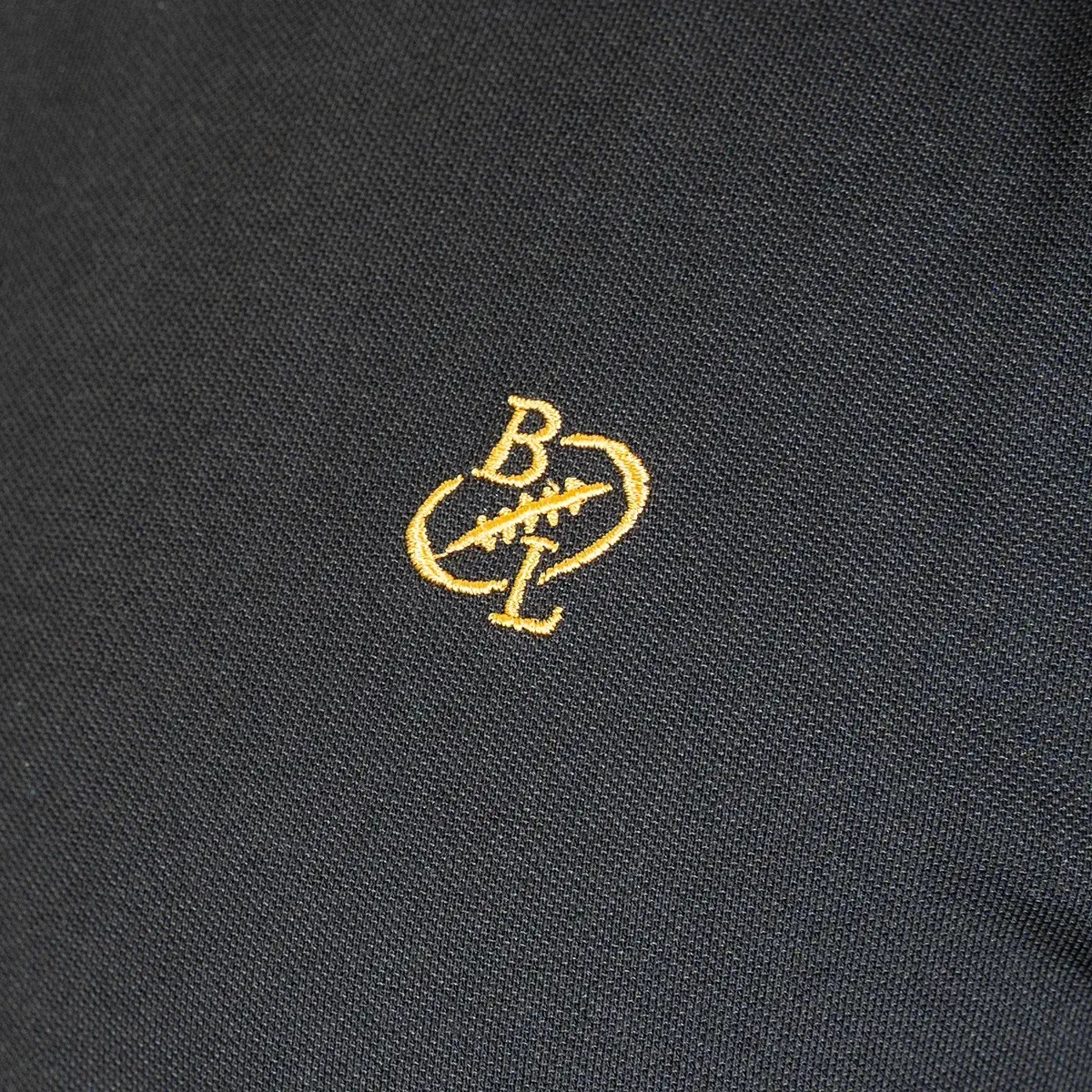 T-shirt BL noir col V - Image 5
