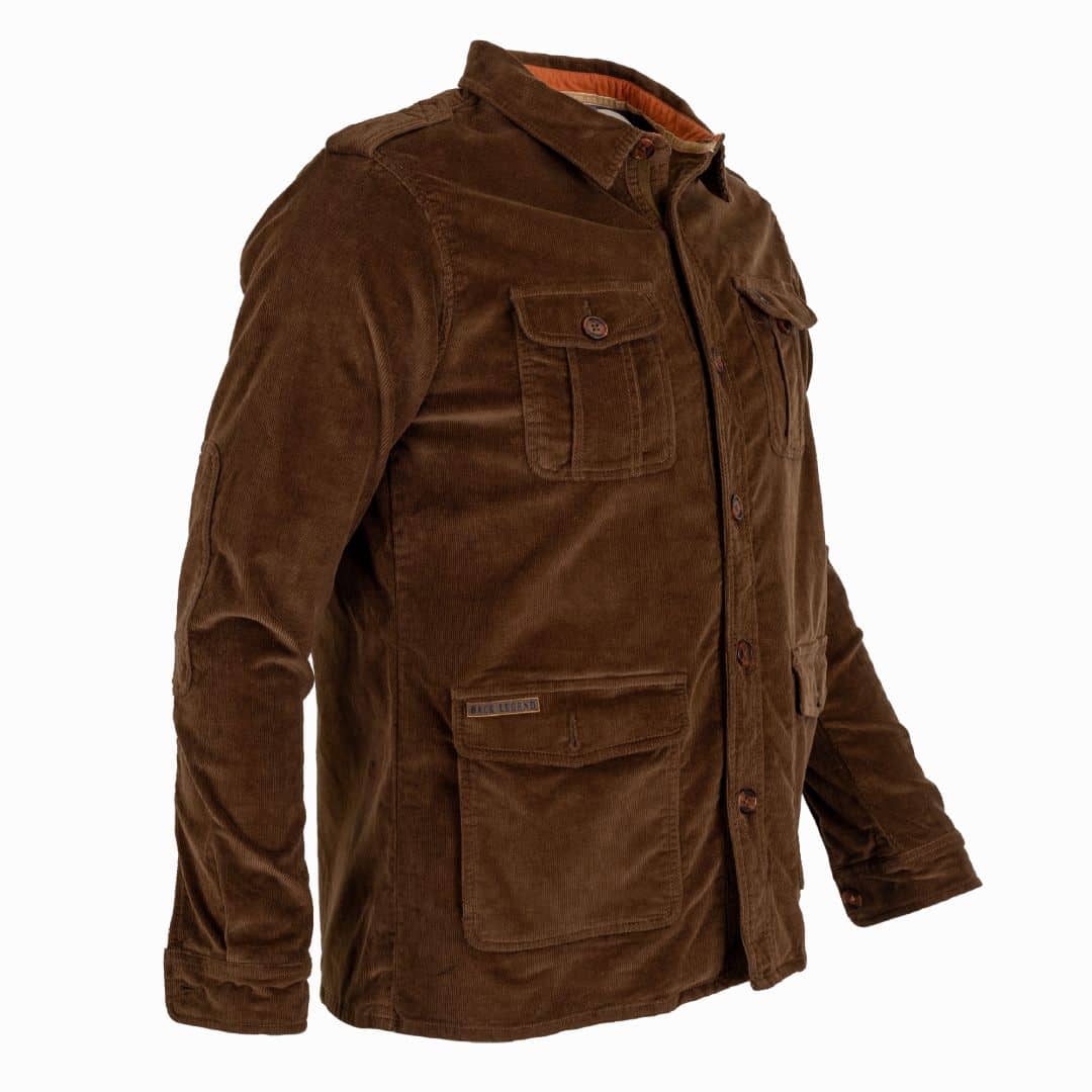 Veste saharienne multi-poches marron - Image 3
