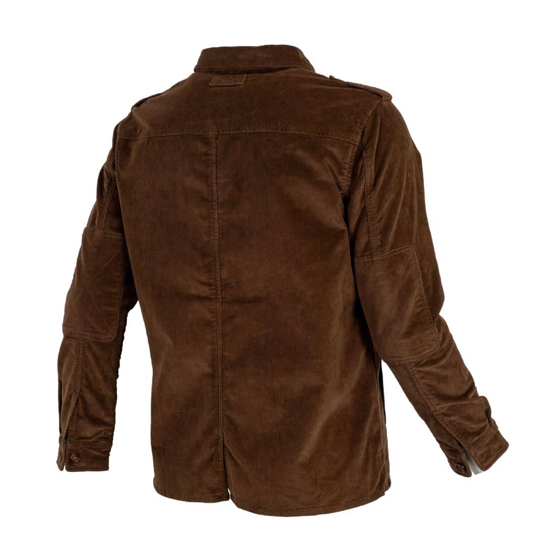 Veste saharienne multi-poches marron - Image 4