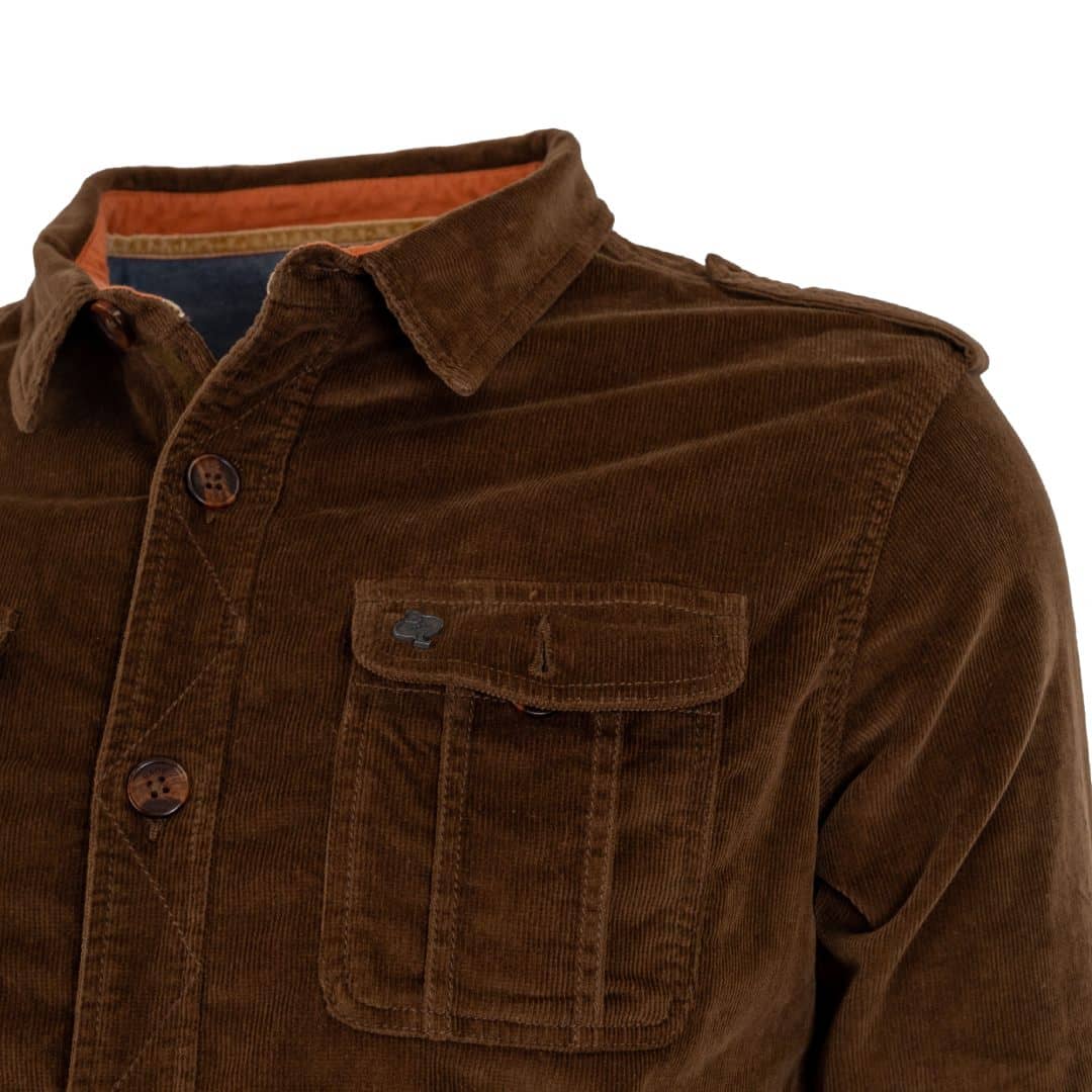 Veste saharienne multi-poches marron - Image 5