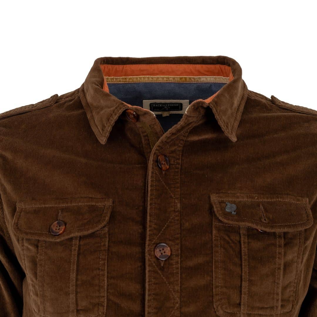 Veste saharienne multi-poches marron - Image 6