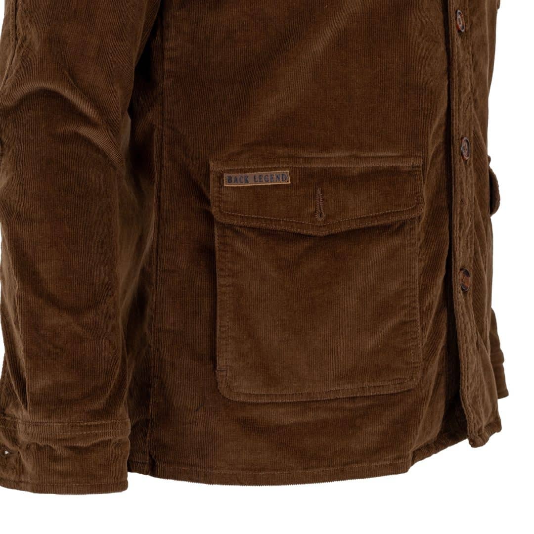 Veste saharienne multi-poches marron - Image 7